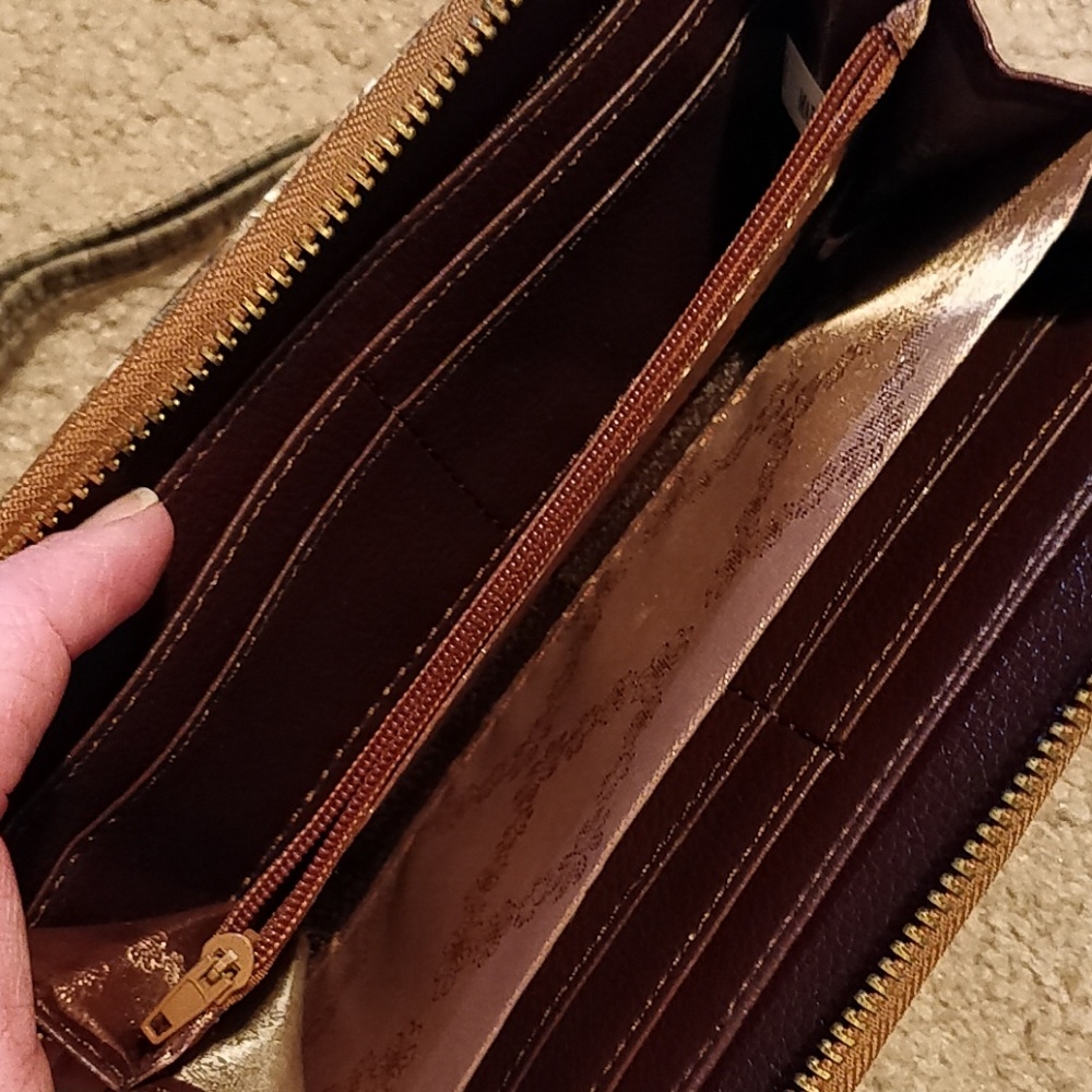 * Miztique Wallet Python Pattern Zip Around - image 2